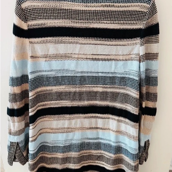 Missoni Beige and Black Striped Cardigan - Picture 3 of 3